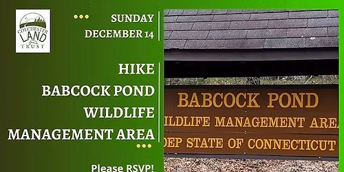 Hike Babcock Pond Wildlife Management Area