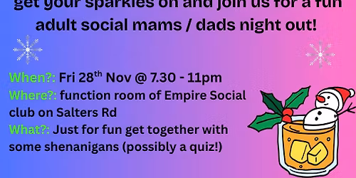 Owl Tree Grown Ups Xmas night out! 