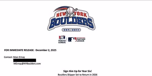 New York Boulders vs. Brockton Rox