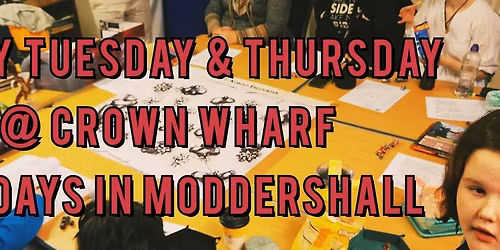 FREE WEEKLY GAMING - CROWN WHARF