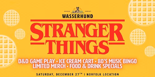 Stranger Things at Wasserhund