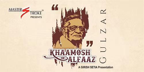 GULZAR - Khaamosh Alfaaz