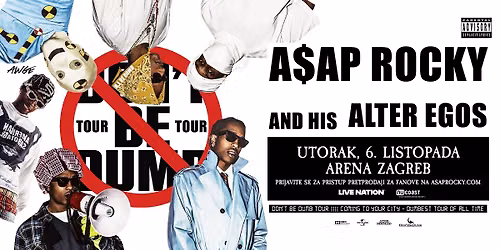 A$AP Rocky I Arena Zagreb I 6.10.2026.