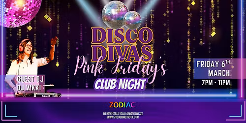 Pink Friday - Disco Divas Club Night