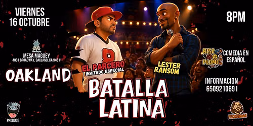 Stand Up Comedy Latino Risa o Plomo -Robinson Posada