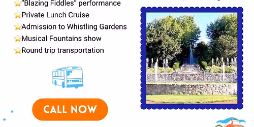 Grand River Cruise Day Trip featuring Whistling Gardens & Musical Fountains