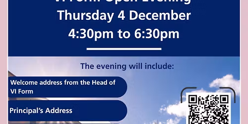 Sheffield South East VI Form - Open Evening