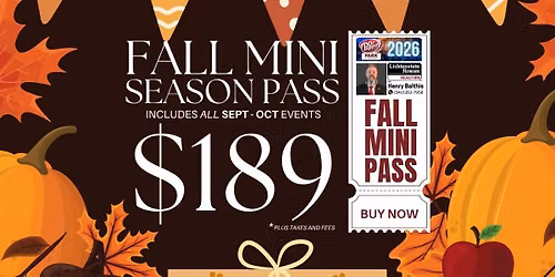 Fall Season Pass Mini 2026