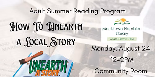 HOW TO Unearth a Local Story Lunch & Learn