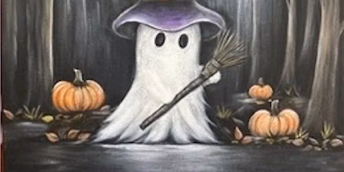 Spooky Guided Painting Class