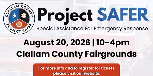 Project SAFER Event at the Clallam County Fair