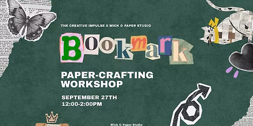 Bookmark Papercrafting Workshop