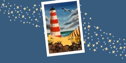 Grown Up Paint Along at The National Waterfront Museum - Lighthouse
