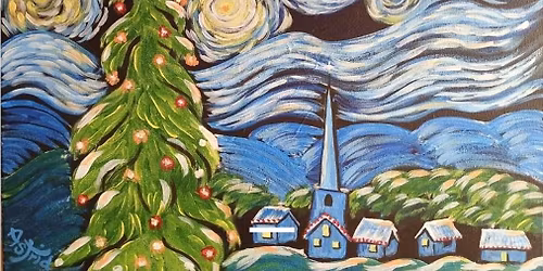 Paint Nite: Starry Christmas Night