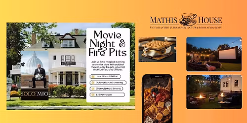 Movie Night and Fire Pits with Charcuteries and S\u2019mores