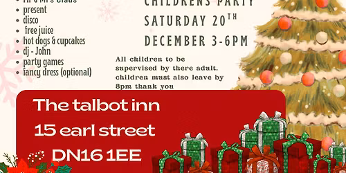 The Talbot Inn - Kids Christmas Party