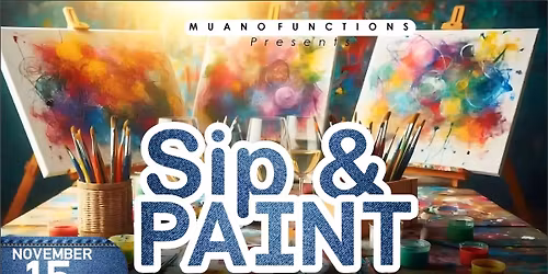 Sip & Paint Experience \ud83c\udfa8\u2728