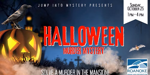 "Murder in the Mansion" Halloween Murder Mystery