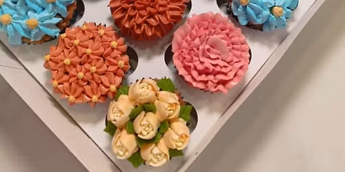 Caja 6 cupcakes florales de La Pastelera Rosa