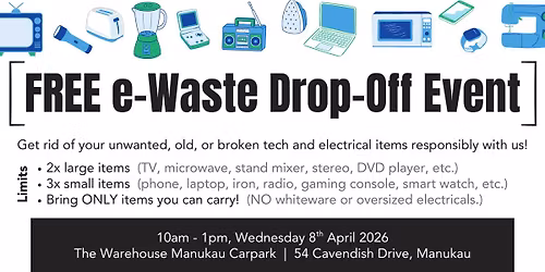 FREE e-Waste Drop-Off Event