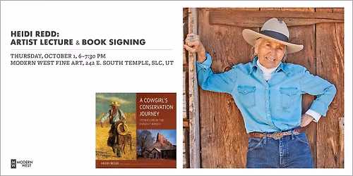 HEIDI REDD: ARTIST LECTURE AND BOOK SIGNING