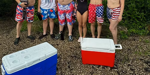 Memorial Day Float! \ud83c\uddfa\ud83c\uddf8\ud83c\udf0a\ud83d\udedf\ud83d\ude0e
