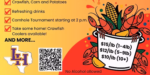 LH Panther Football & Golf Crawfish Boil Fundraiser