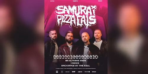 SAMURAI PIZZA CATS \u2022 Backstage By The Mill \u2022 Paris