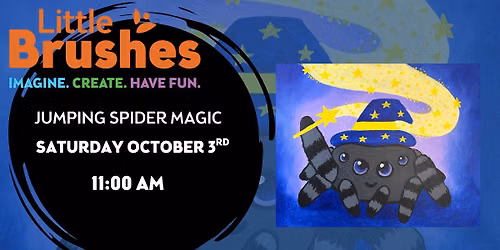 Jumping Spider Magic  - All Ages Painting Event