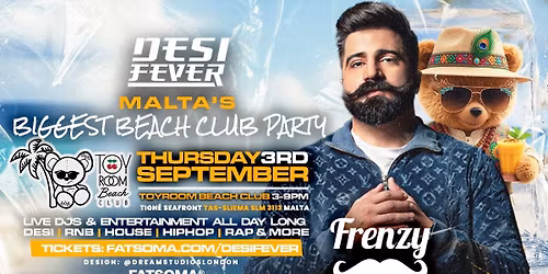 Desi Fever Toyroom Beach Club Party Ft DJ Frenzy\ud83d\udca6\u2600\ufe0f\ud83c\uddf2\ud83c\uddf9