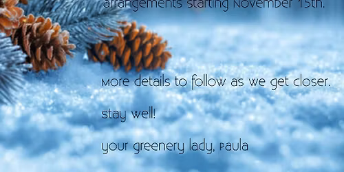 Bulk Greenery and Arrangements for 2025 Holiday Season