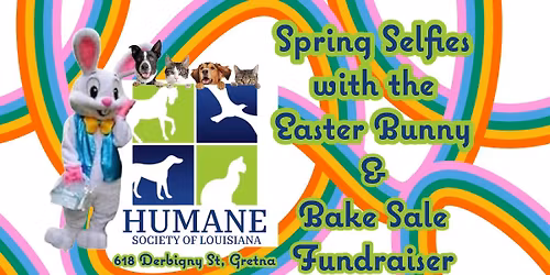 Spring Selfies with the Easter Bunny & Bake Sale Fundraiser