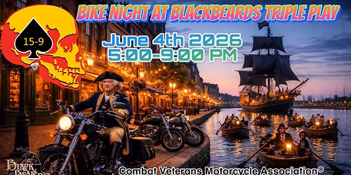 Bike Night at Blackbeard\u2019s Triple Play