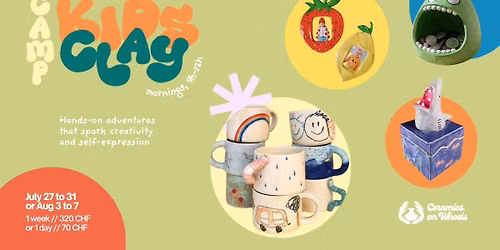 Kids Clay Camp - Summer Ceramics Week