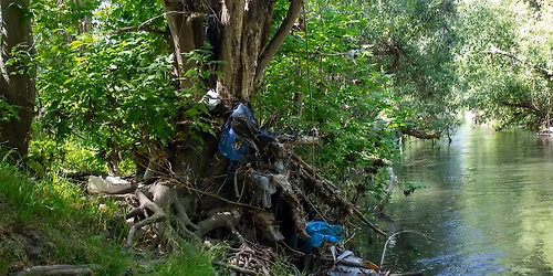 Midweek  Cleanup on Guadalupe River Park at Skyport Drive