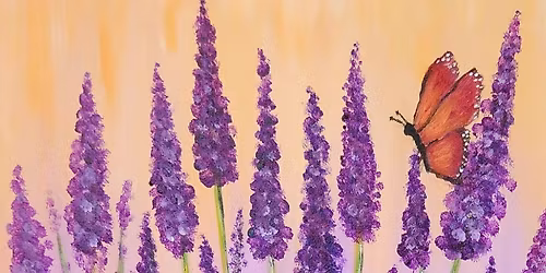 Brushes & Brews: Lavender Fields