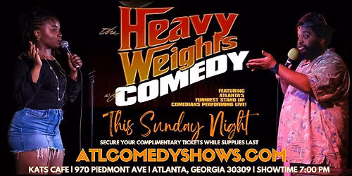 The Heavyweights of Comedy Sundays @ Kats Cafe