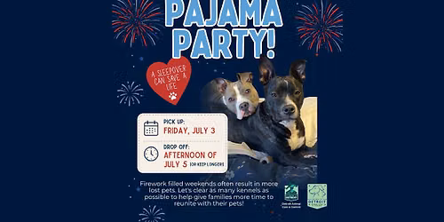 \ud83c\udf86 Pajama Party for Pups: A 4th of July Sleepover
