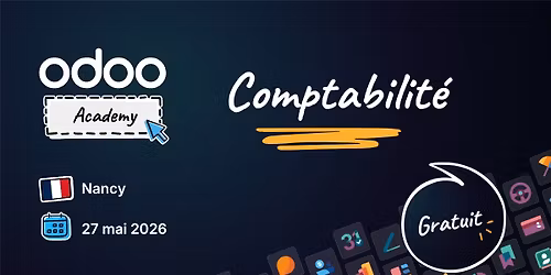 Odoo Academy Comptabilit\u00e9 - Nancy