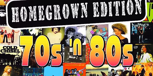 70s\/80s Homegrown at Greenmount Surf Club