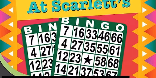 Start of Summr Bingo at Scarlett's
