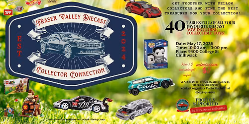 Fraser Valley Diecast Collector Connection Spring Show