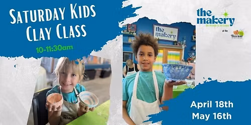 Saturday Kids Clay Class