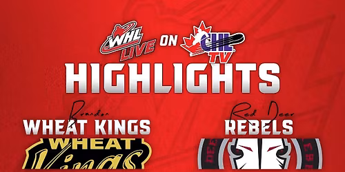 Brandon Wheat Kings at Red Deer Rebels at Marchant Crane Centrium at Westerner Park