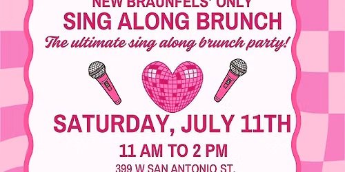 Wildside's July Sing Along Brunch