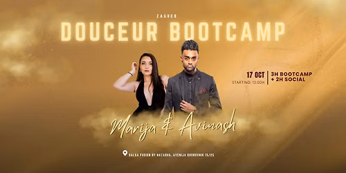 Douceur bootcamp with Avinash & Marija