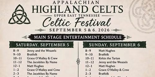 Johnson City Celtic Festival
