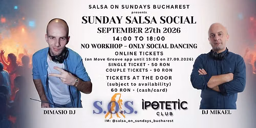 Sunday Salsa Social by Salsa On Sundays