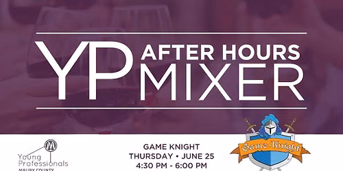 Young Professionals Mixer @ Game Knight