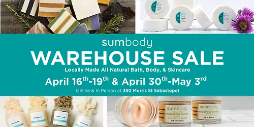 Sumbody Skincare Warehouse Sale